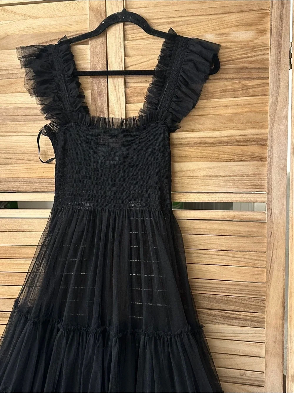 Hill House Collector's Edition The Tulle Ellie Nap Dress in black XS - Picture 10 of 11